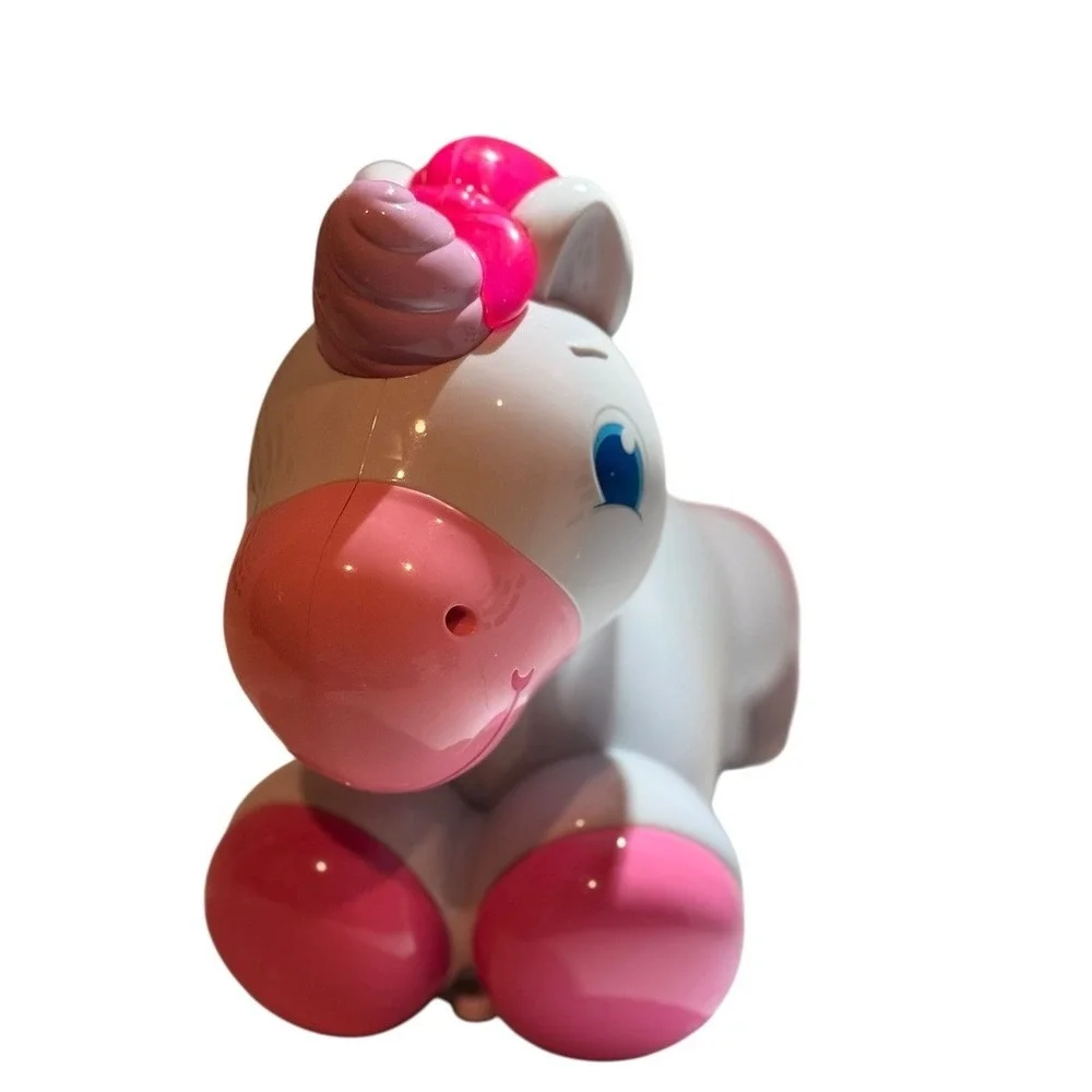 Bright Starts Rock & Glow Unicorn Baby Activity Toy Lights Music‎